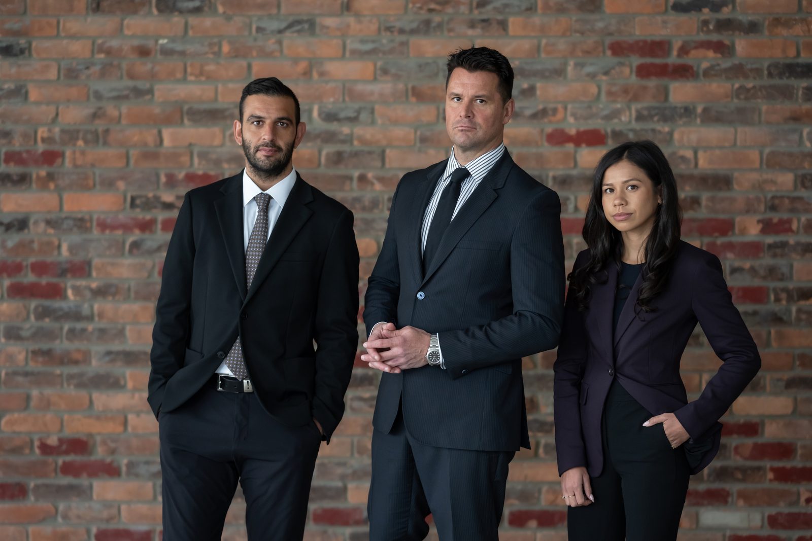 Robb MacDonald and his criminal defence team