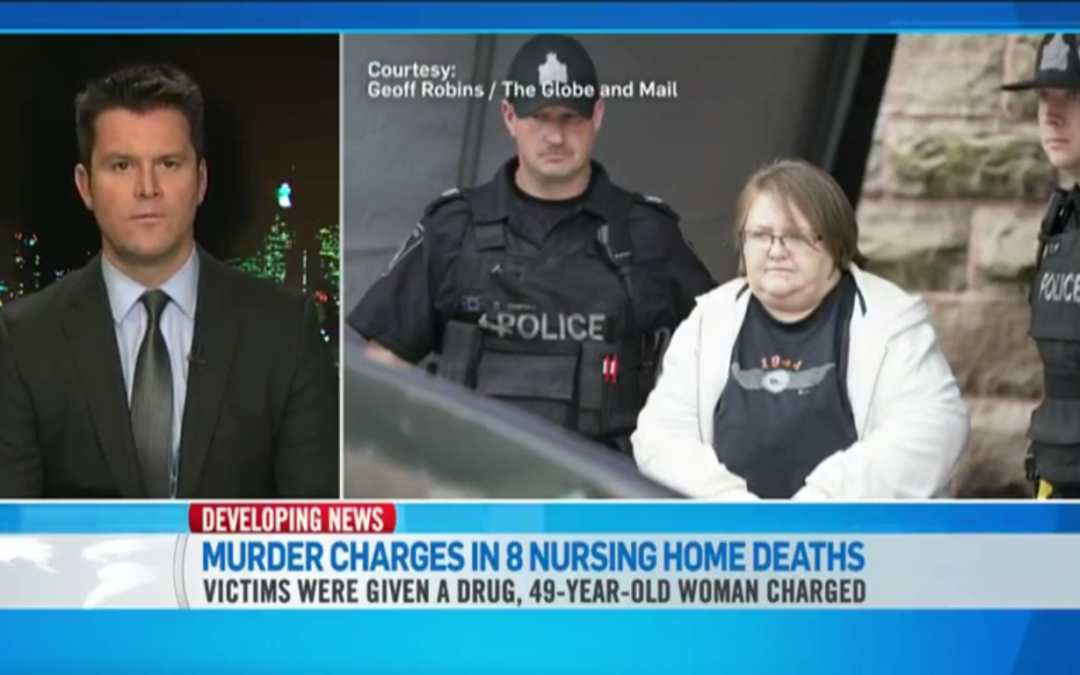 Registered Nursed Charged with 8 Counts of 1st Degree Murder